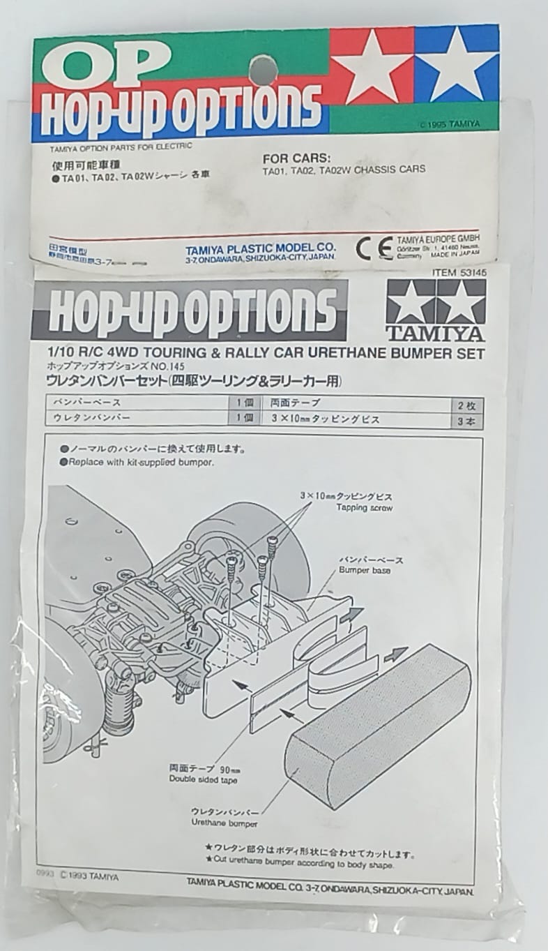 Set paraurti uretano TA01 TA02 tamiya