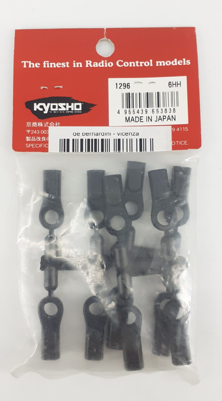 testa uniball 6,8mm kyosho