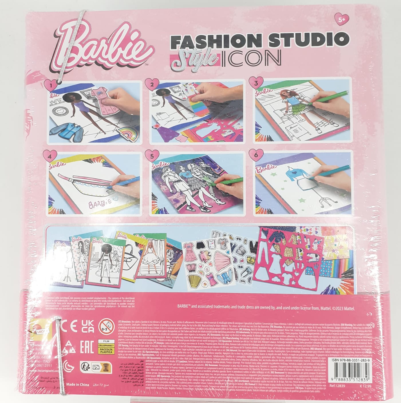 barbie sketchbook style icon fashion studio