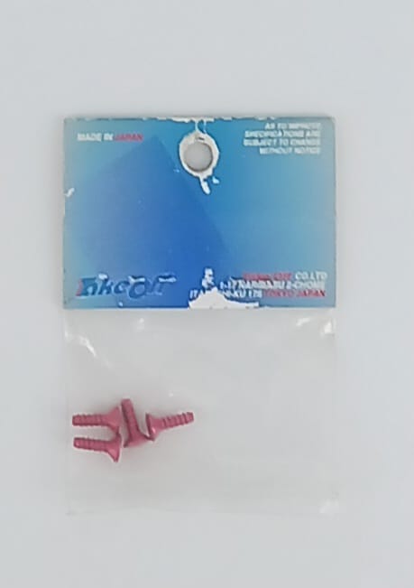 viti svasate 3x10mm alluminio anodizzate rosse