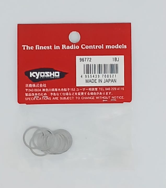 rondelle 13x16x0,15mm SUS per differenziale Kyosho
