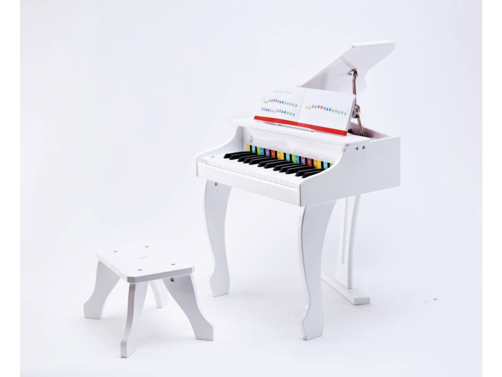 Pianoforte elettronico bianco