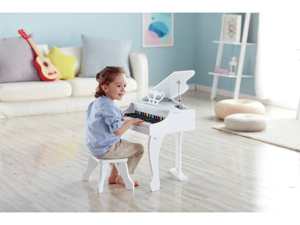 Pianoforte elettronico bianco