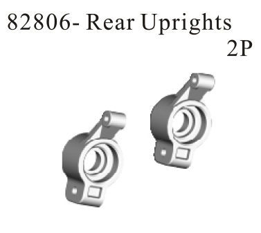 RK rear uprights 2pz