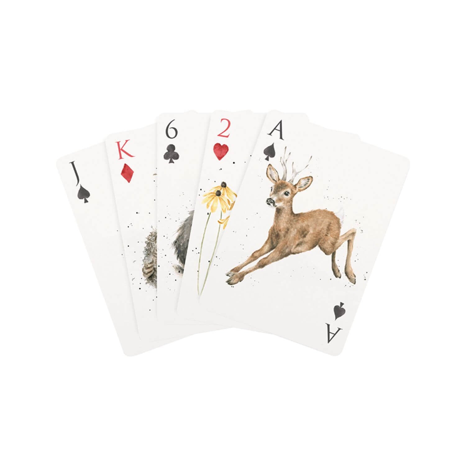 coppia mazzi di carte Ramino - Animali