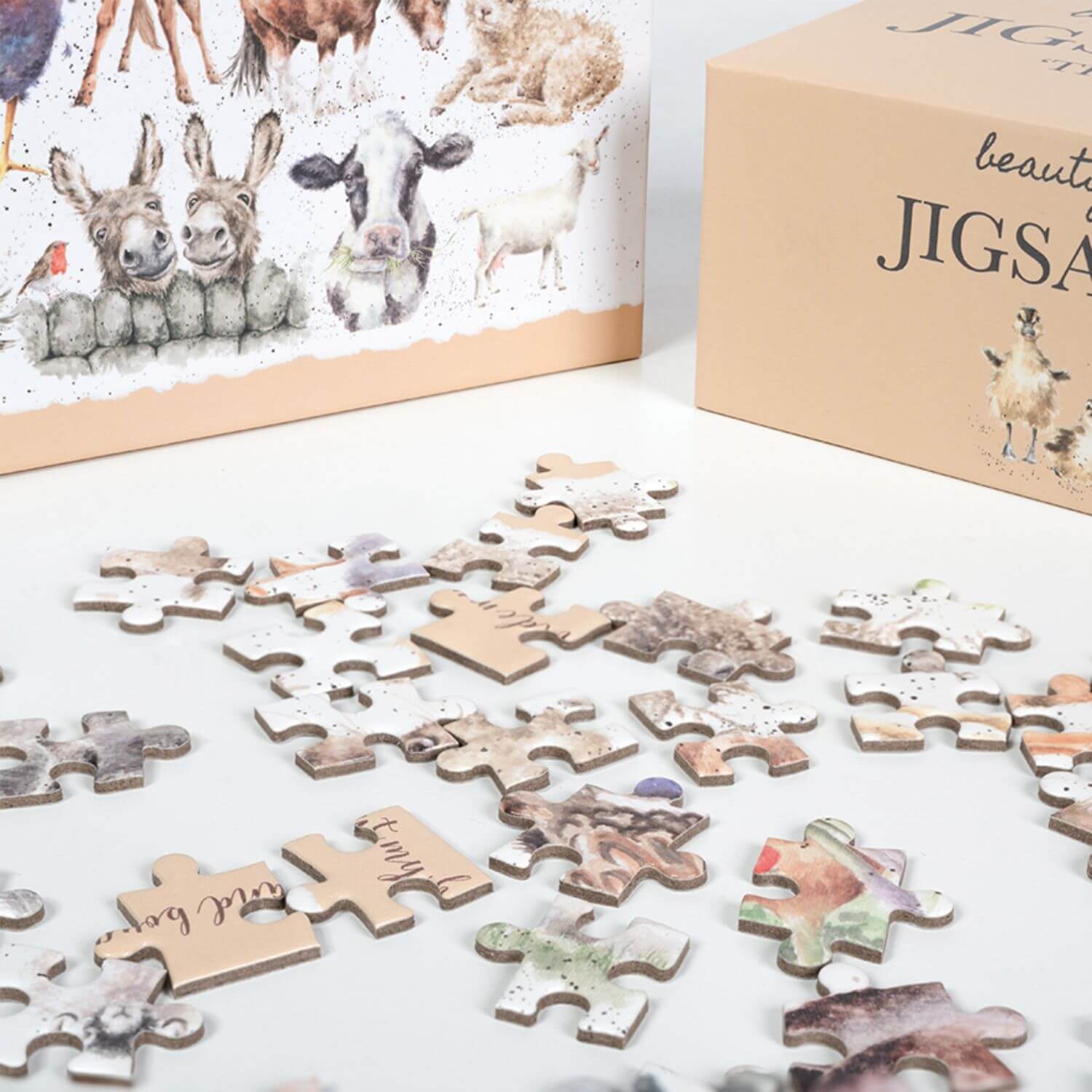 Farmyard Friends puzzle 1000