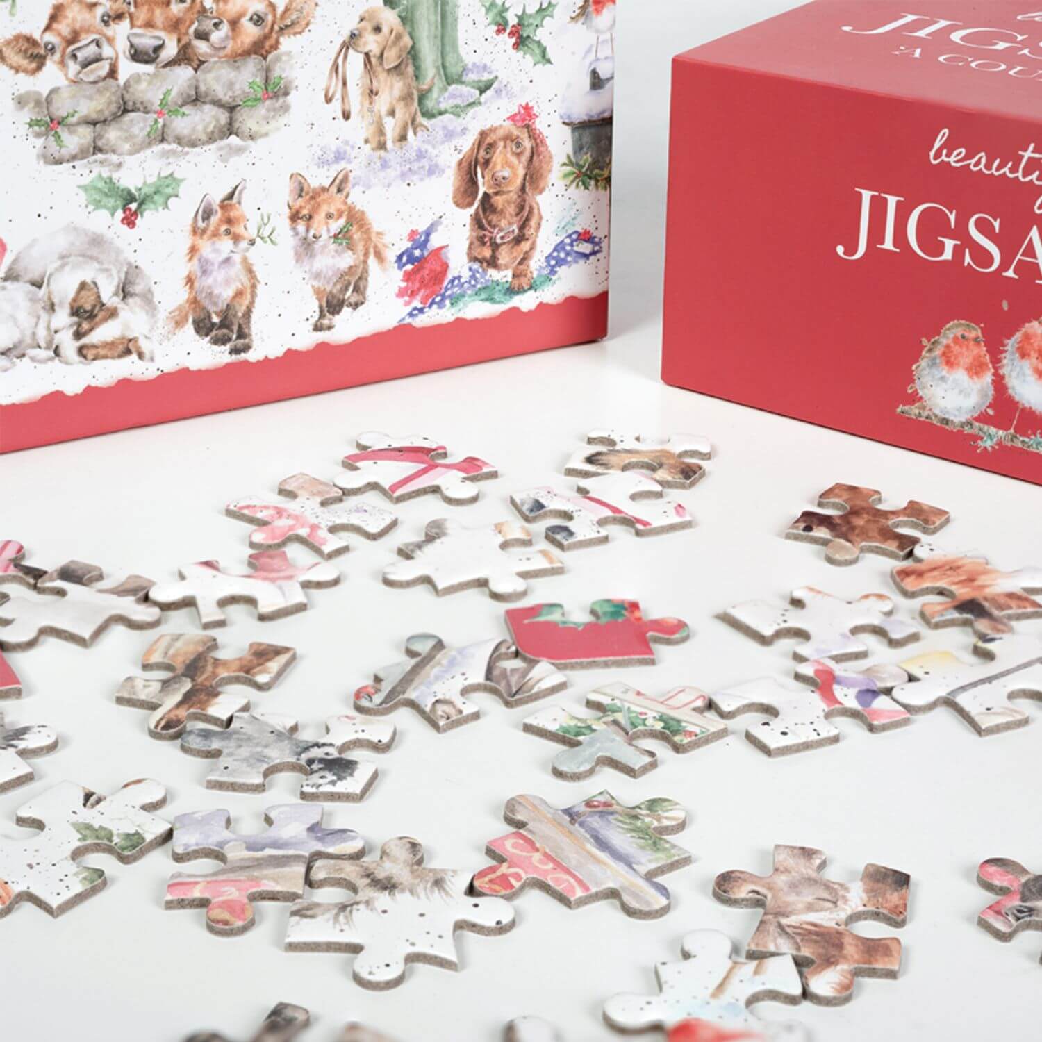 The Country Set Christmas puzzle 1000