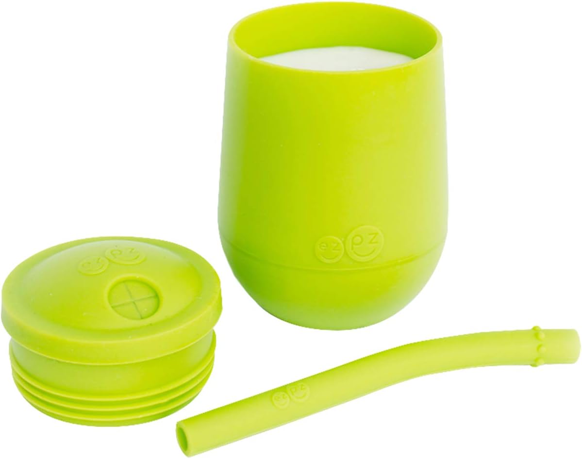 Bicchiere con cannuccia Mini Cup Lime