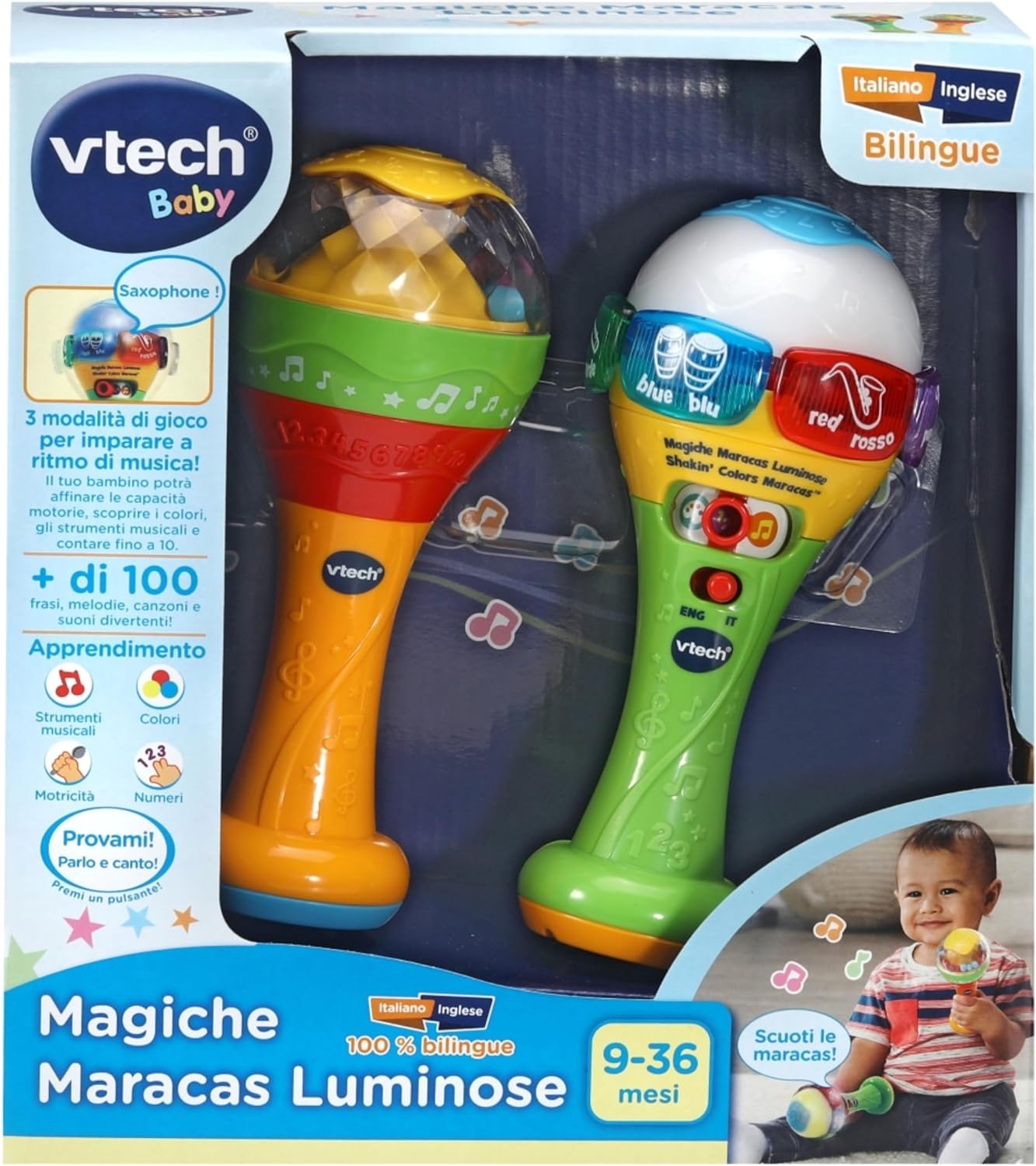 le magiche maracas luminose