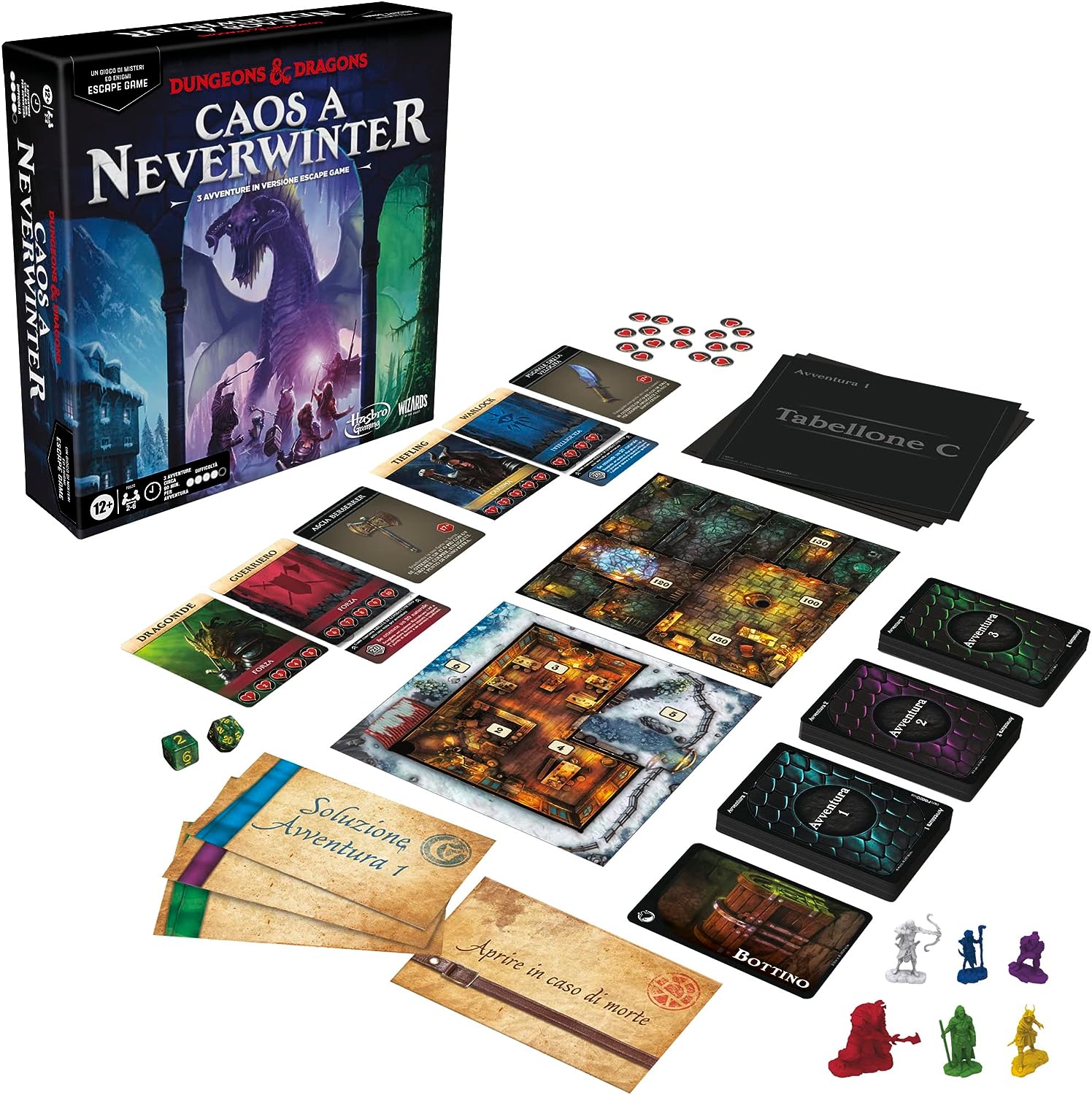 Dungeons and Dragons Caos a Neverwinter Escape room