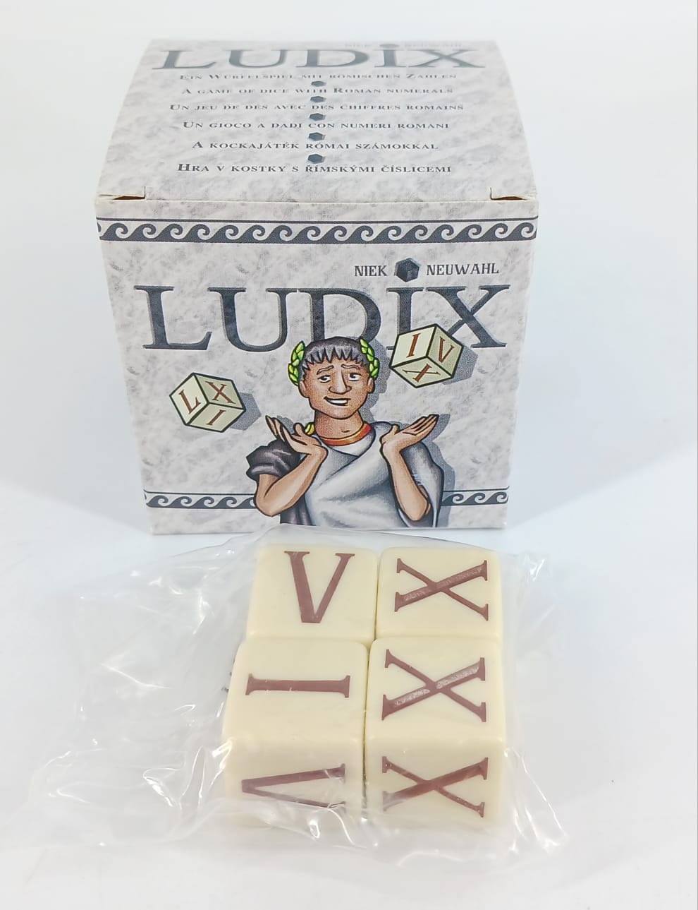 Ludix dadi con i numeri romani