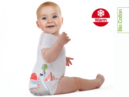 Foca body 0-36m bio cotton warm