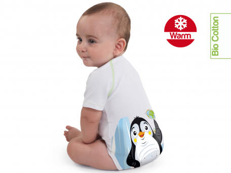 Pinguino body 0-36m bio cotton warm