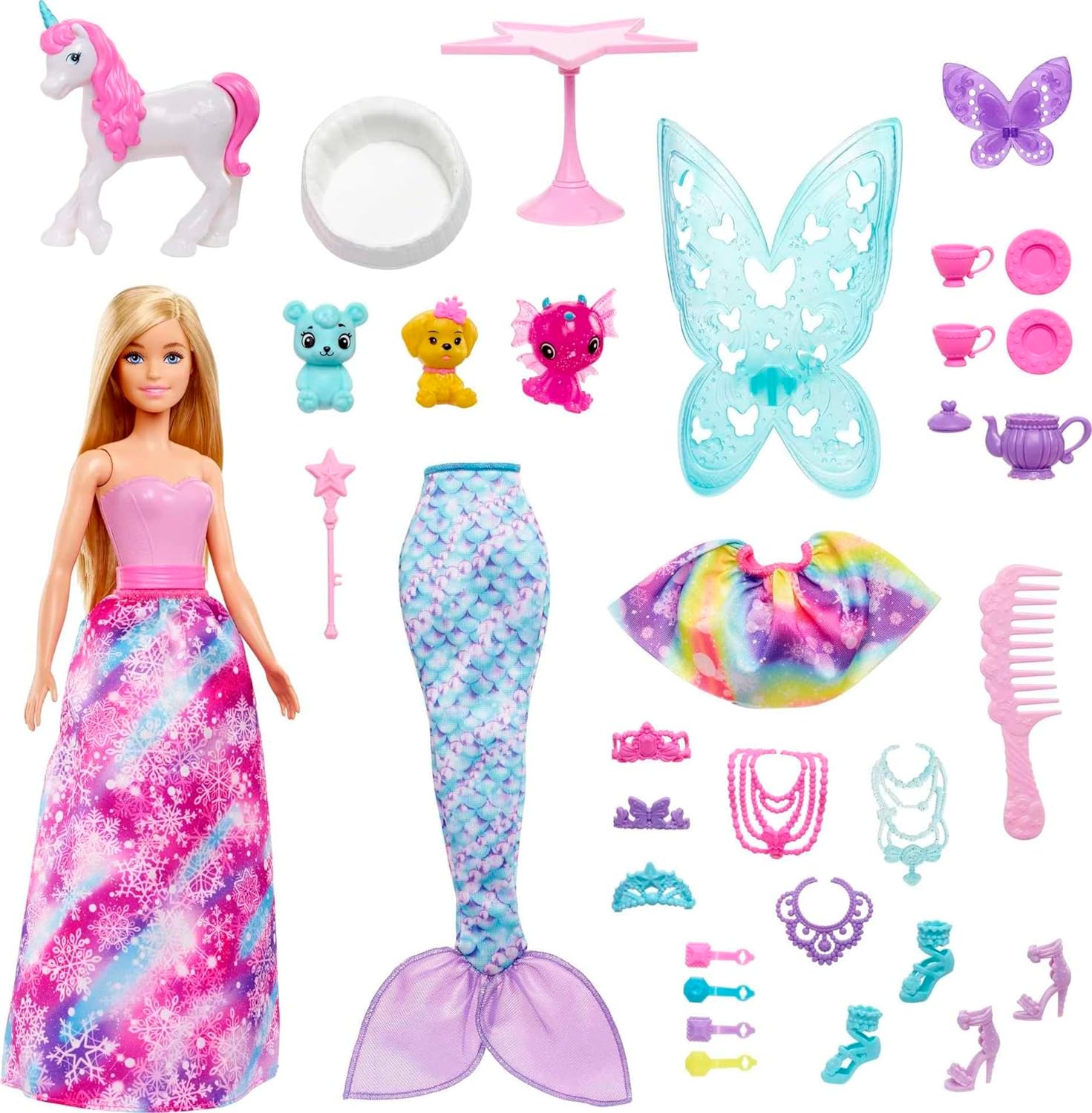 Barbie Dreamtopia Calendario dell’Avvento