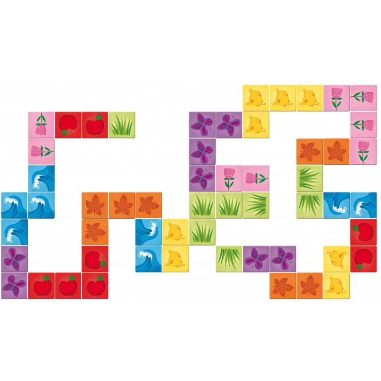 libro gioco e impara. Domino Colori