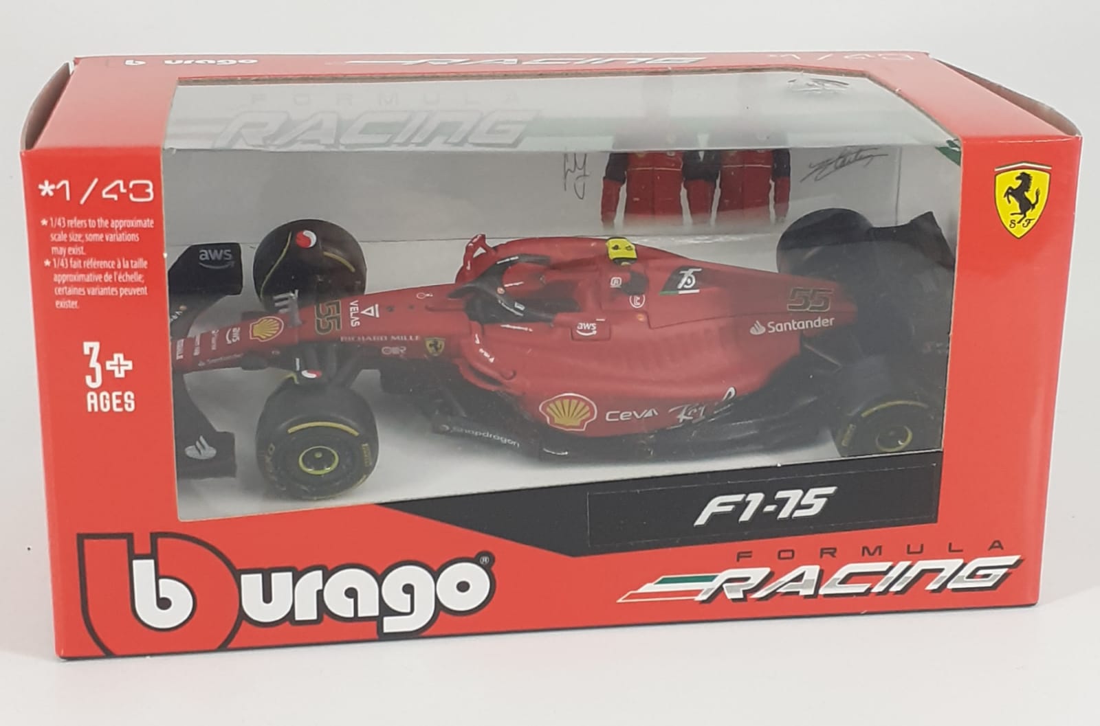 Ferrari F1-75 Sainz 1/43