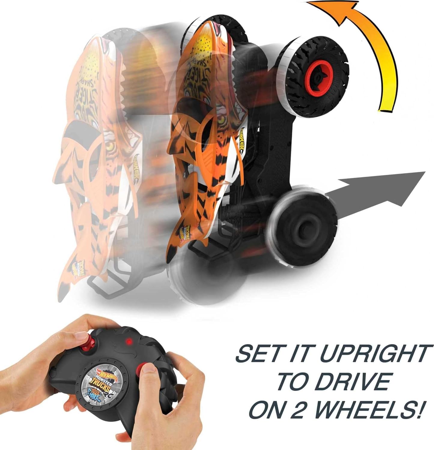 Tiger Shark l'Inarrestabile RC  Hot Wheels Monster Trucks