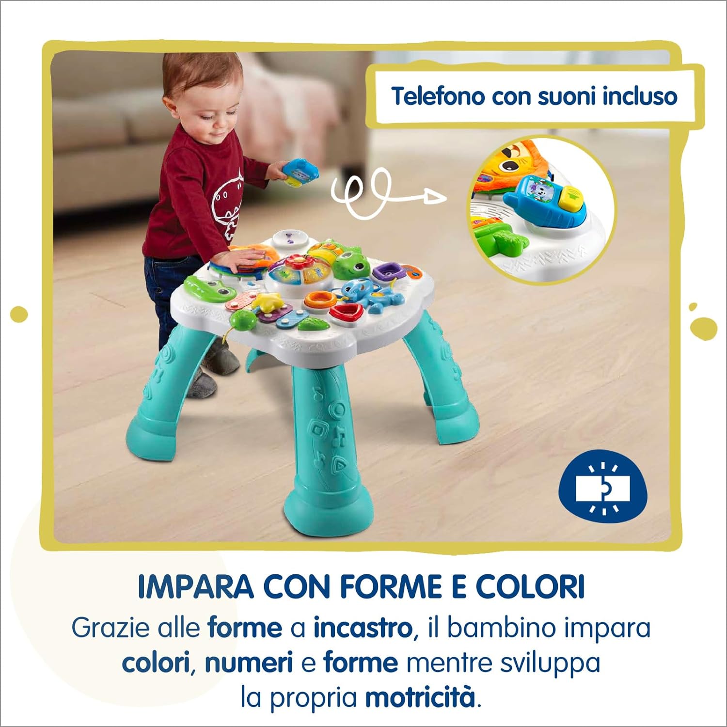 Tavolino MultiAttività - GiocaImpara