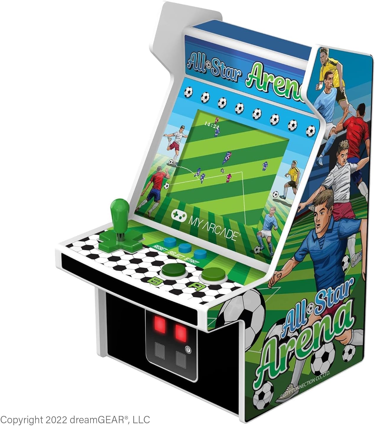 All-stars Arena Micro player 6.75&quot; Mini cabinato 307 giochi in 1