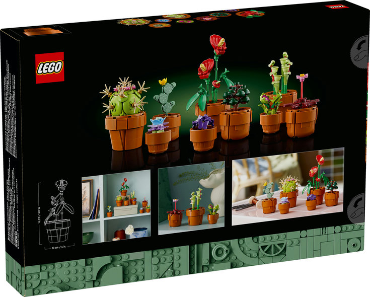 Piantine grasse lego