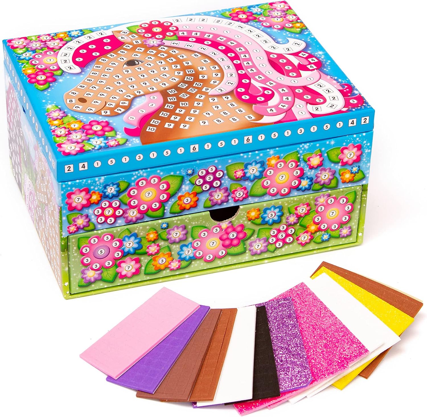 Portagioie con mosaici