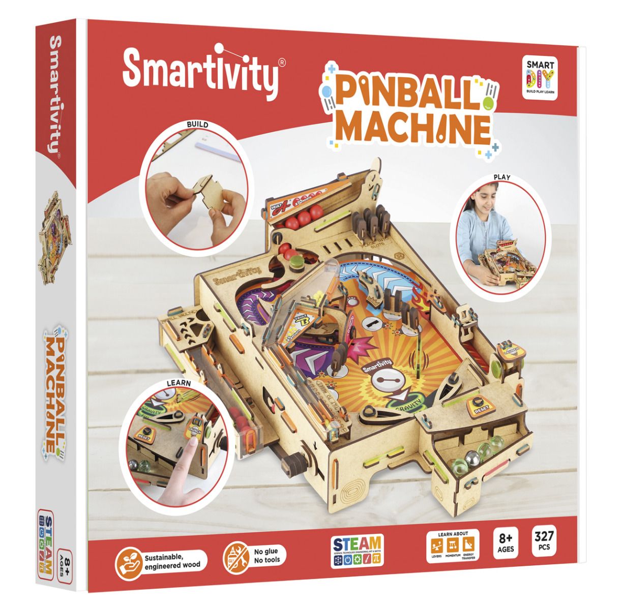 Flipper Pinball machine kit in legno