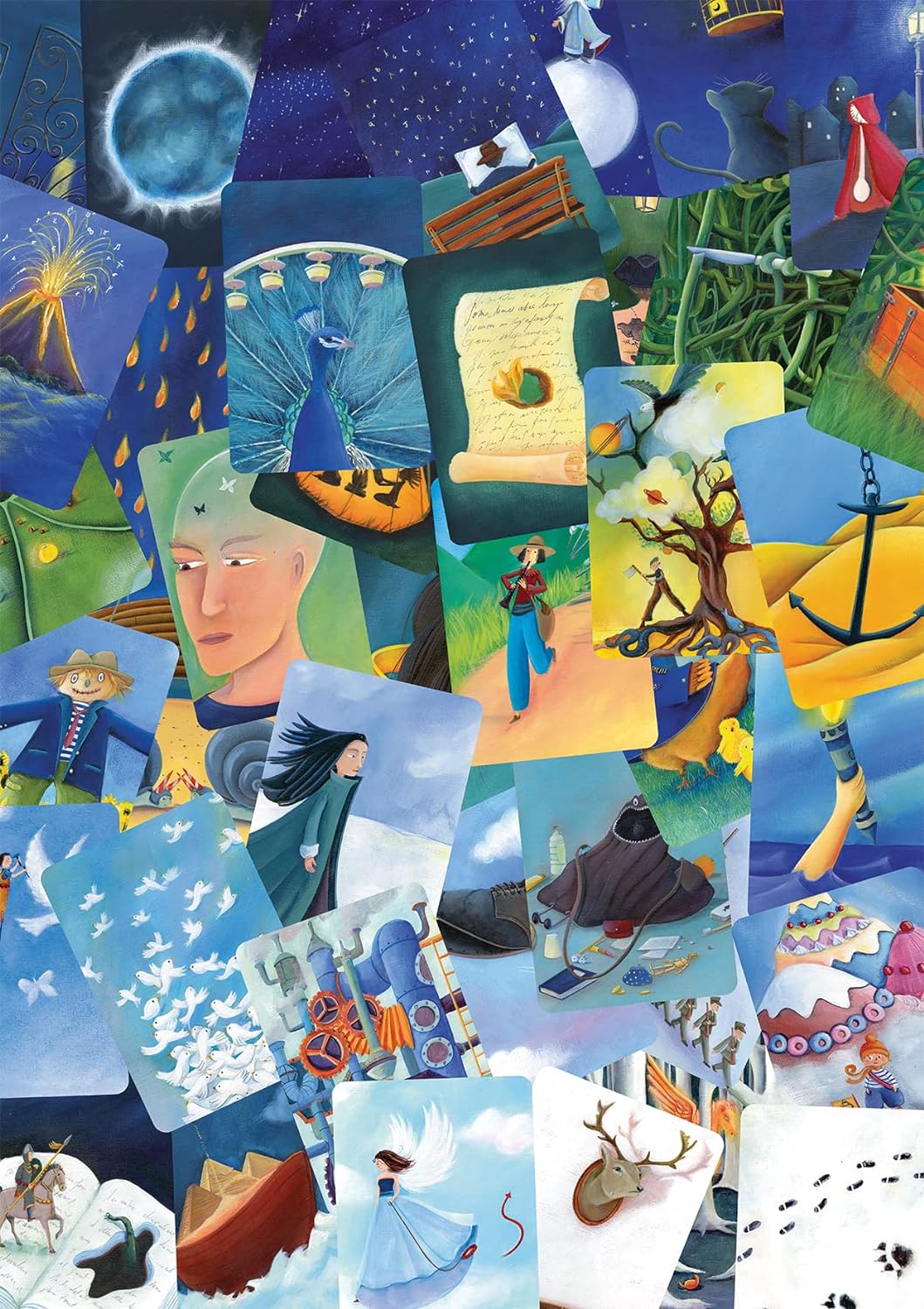 Dixit Blue MishMash Puzzle 1000 pz