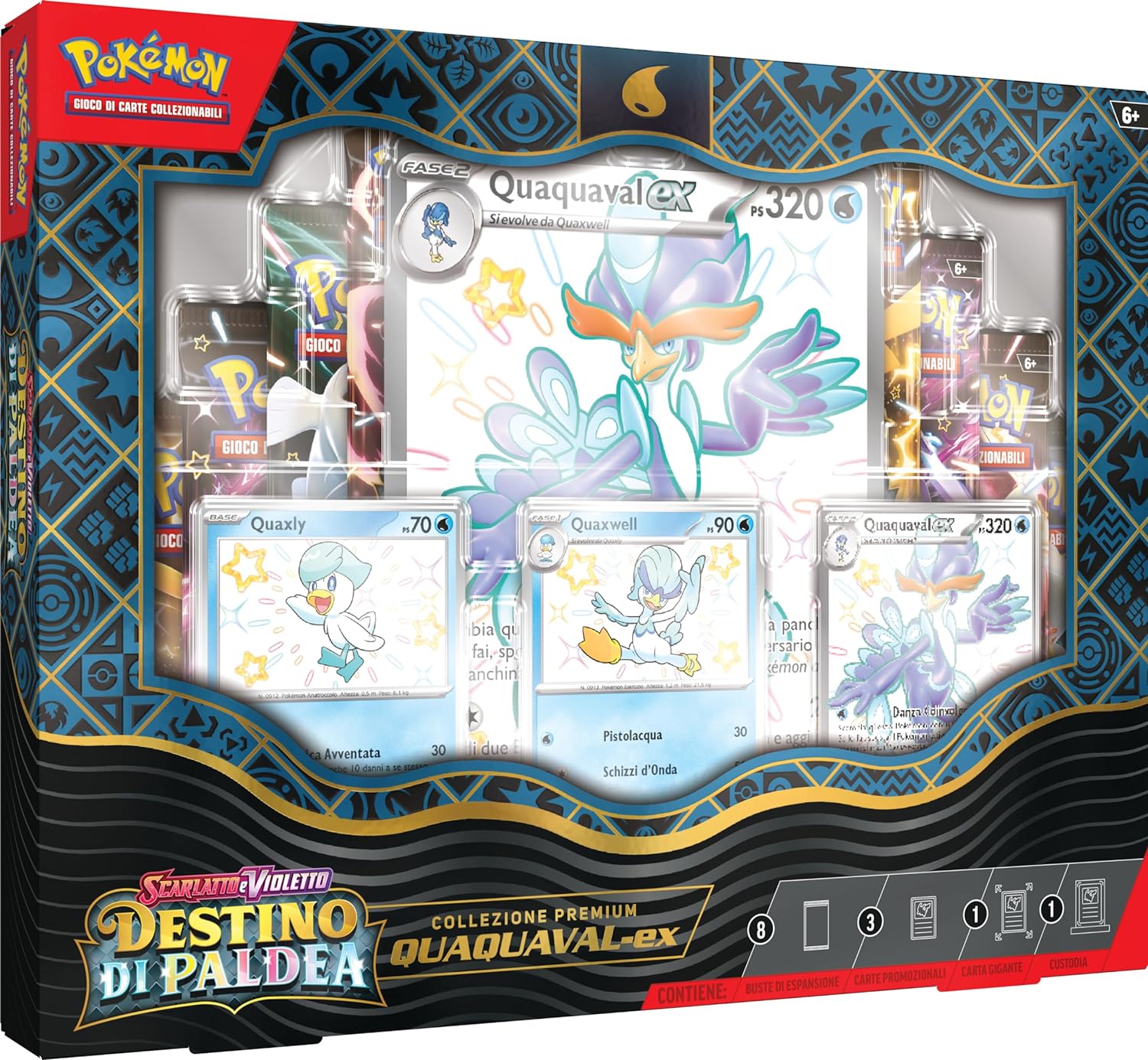 Pokemon Destino di Paldea Collezione Premium