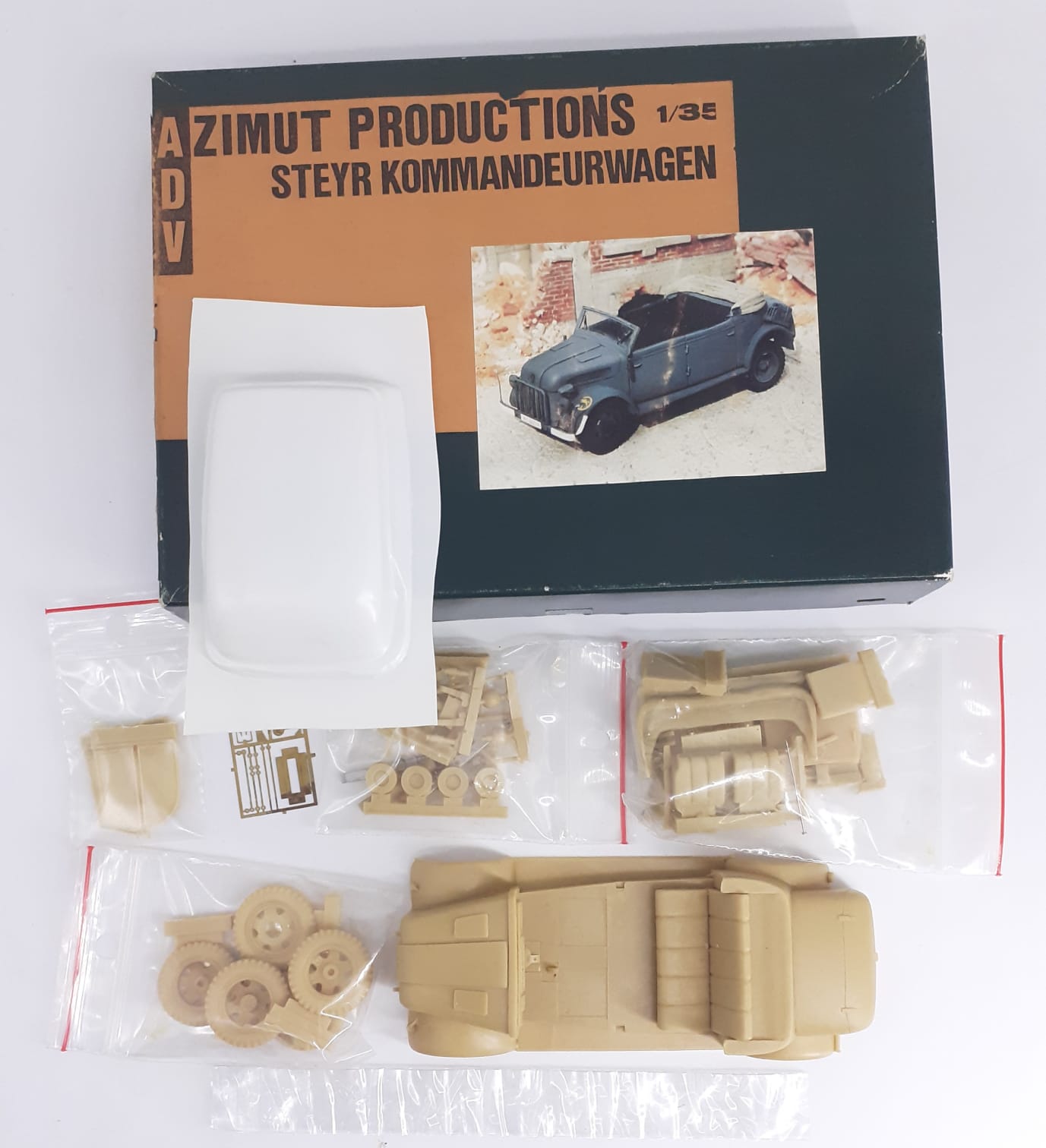 auto steyr kommandeurwagen 1/35 azimut