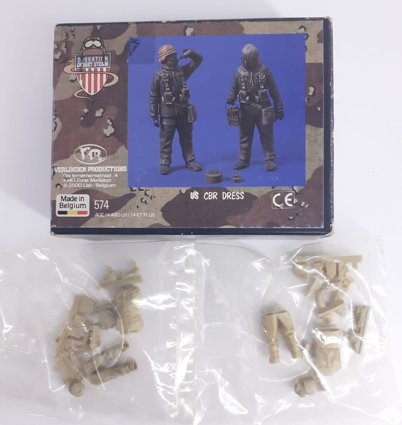2 soldati Desert Storm cbr dress 54