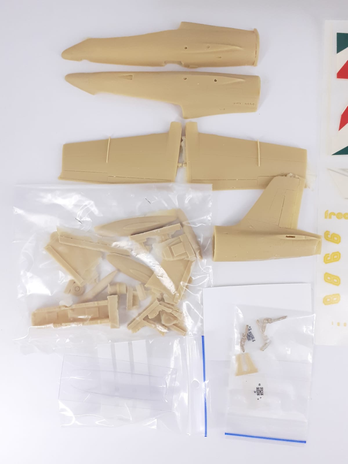 Aermacchi MB339 pan frecce tricolori 1/48 kit in resina
