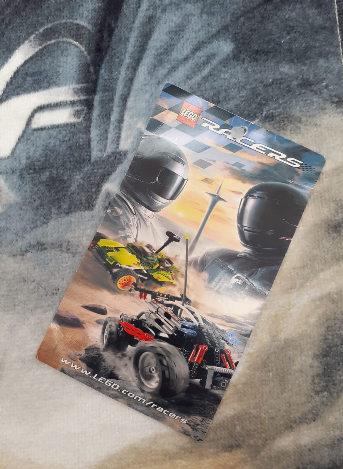 telo spugna Lego Racers 76x152cm