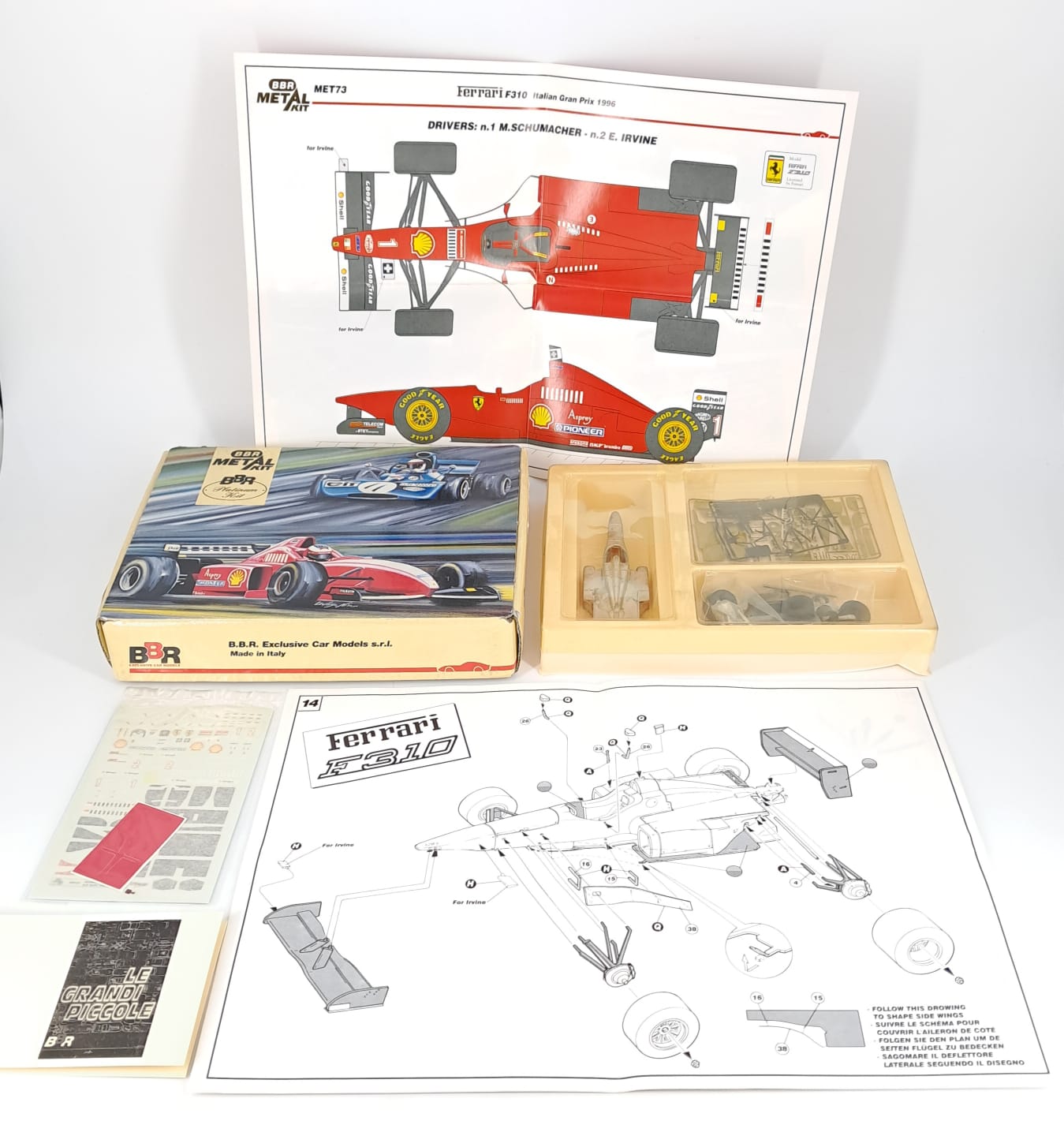 kit Ferrari F310 monza'96 1/43 BBR
