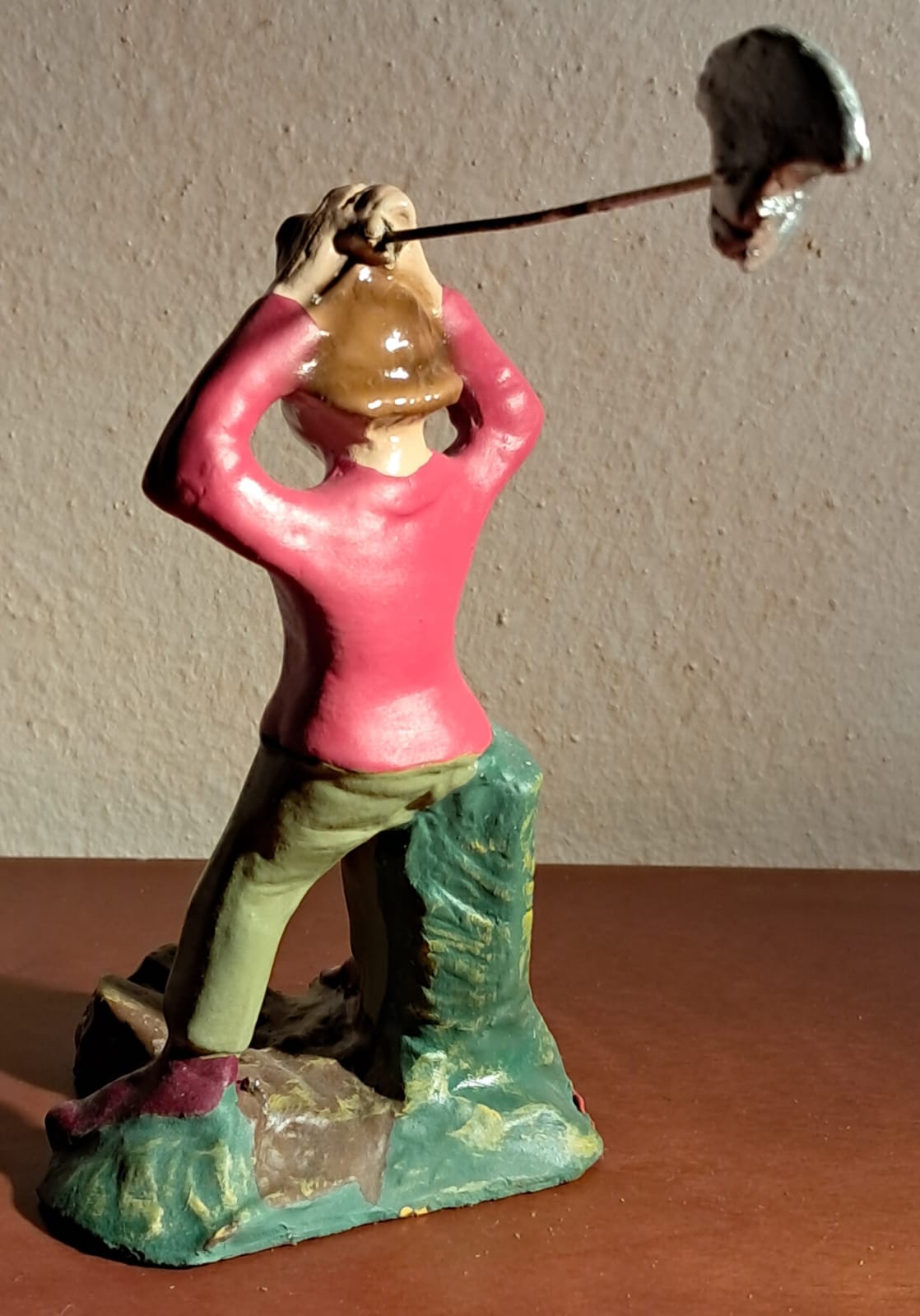 Taglialegna statuina in gesso 10cm (copia)