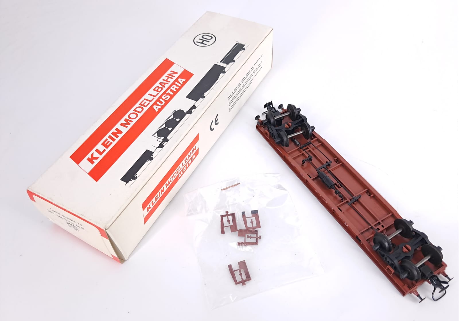 Carro pianale FS tipo americano Epoca III H0