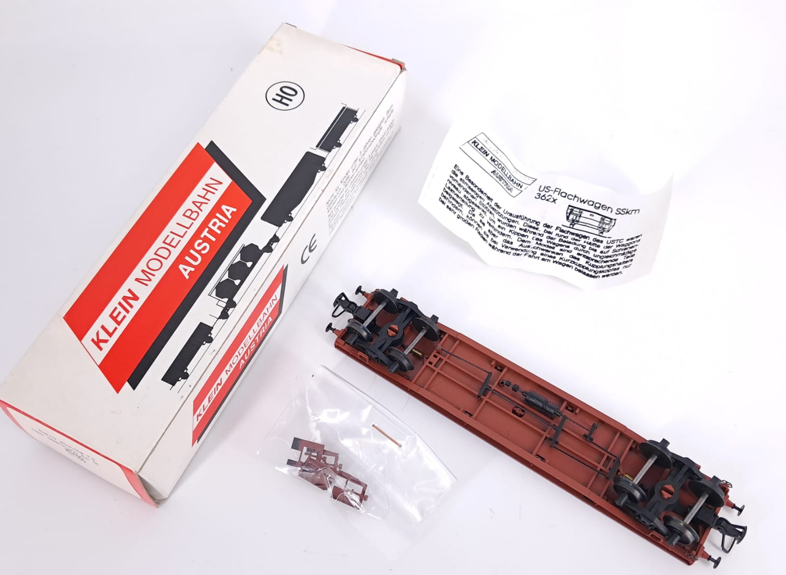 Carro pianale FS tipo americano Epoca III H0