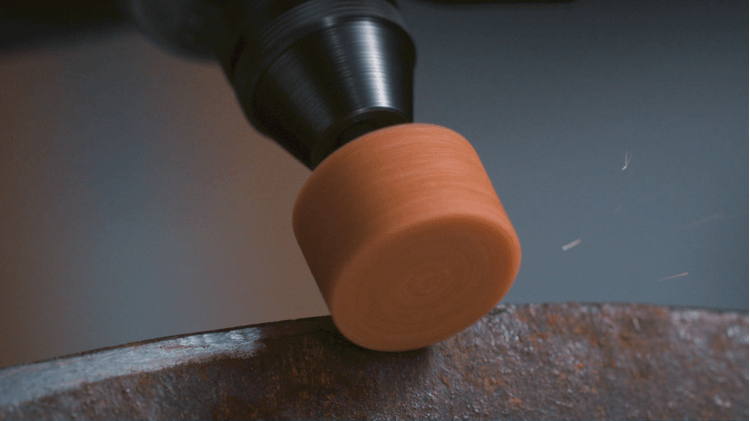 Moletta abrasiva all'ossido di alluminio 15,9 mm (8193)