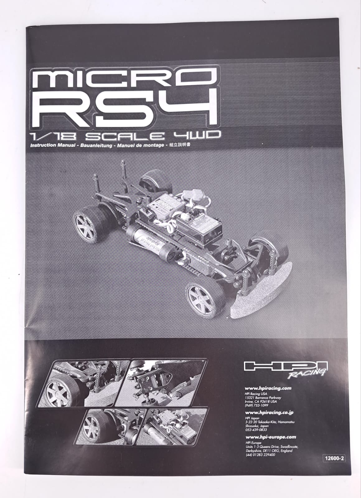 micro rs4 skyline1/18 elettr.