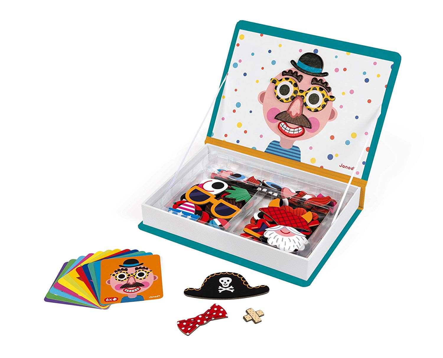 Faccie pazze gioco magnetico Bambino