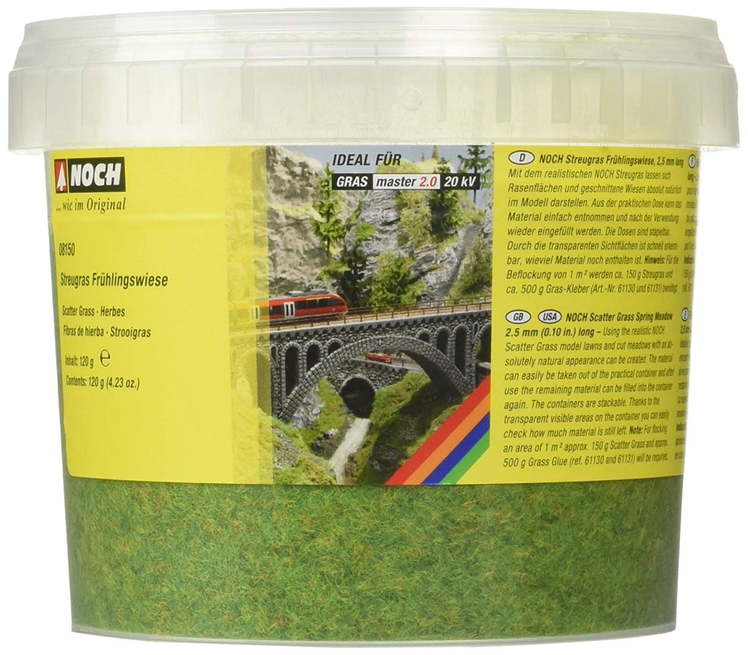 Erba colore primavera 120 gr