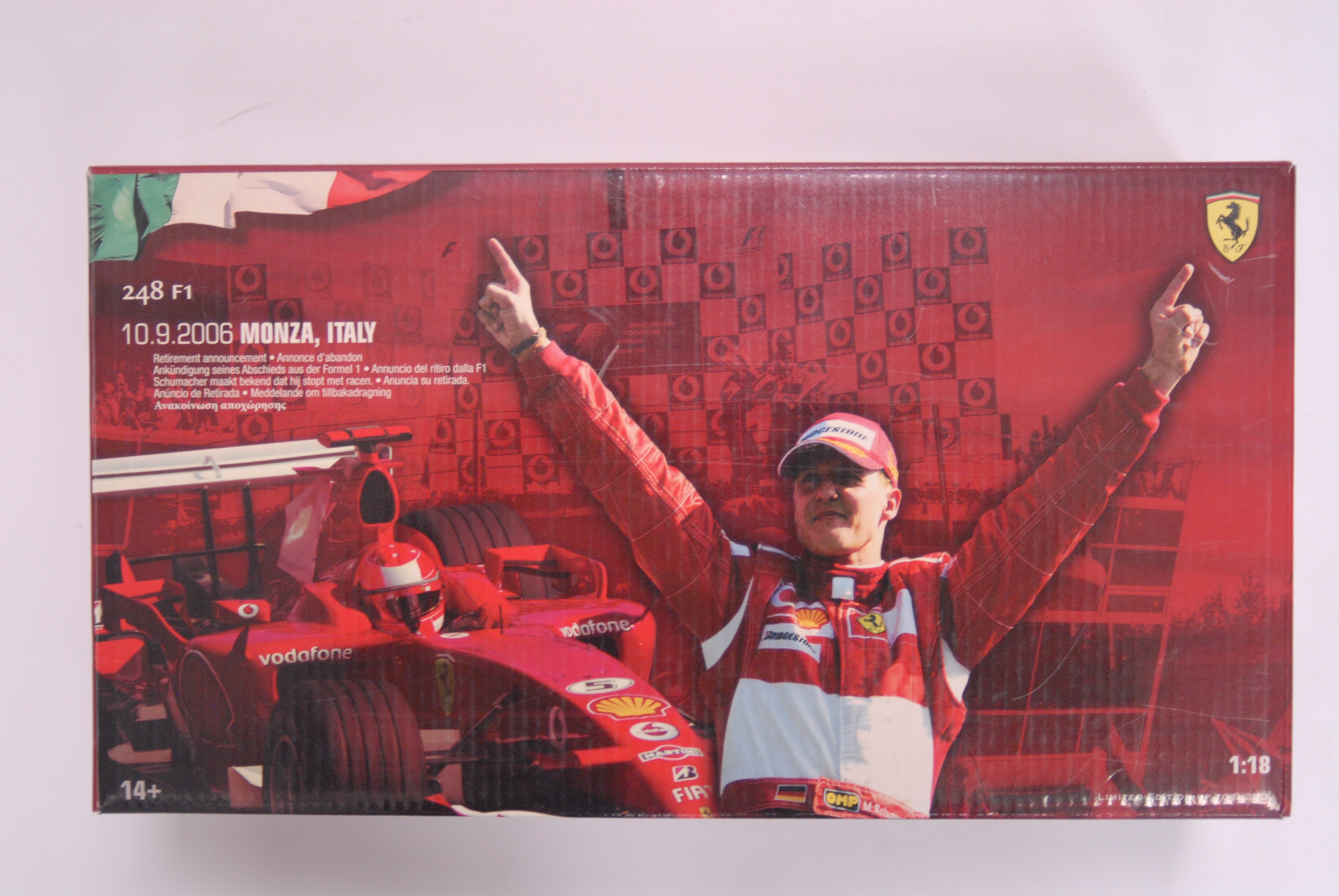 Schumacher special  edition Monza 10/9/2006