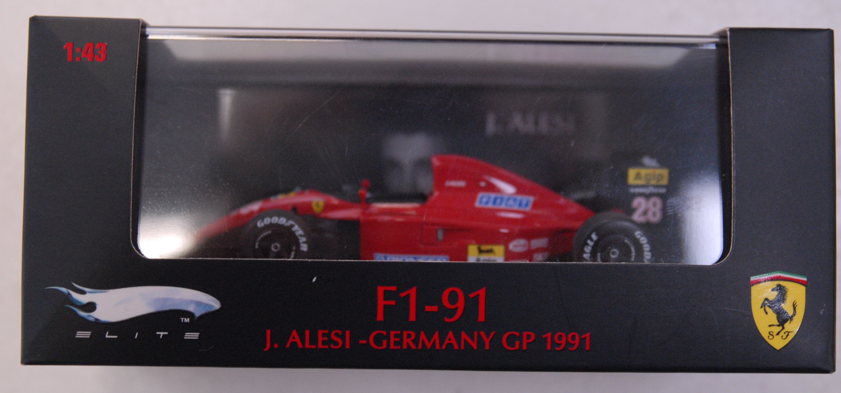 Ferrari F1-91 Jean Alesi germania '91 Scala 1:43