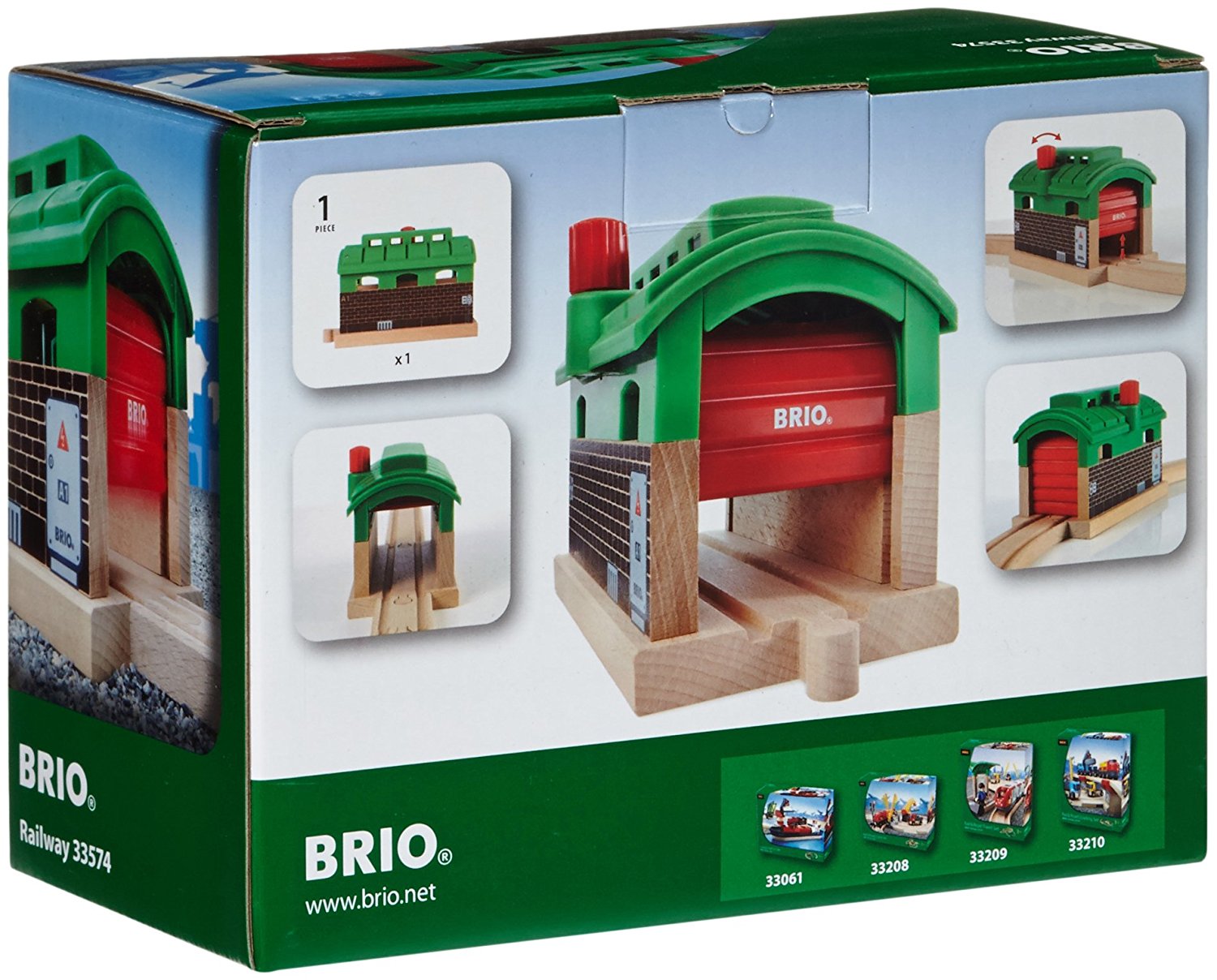 BRIO rimessa dei treni