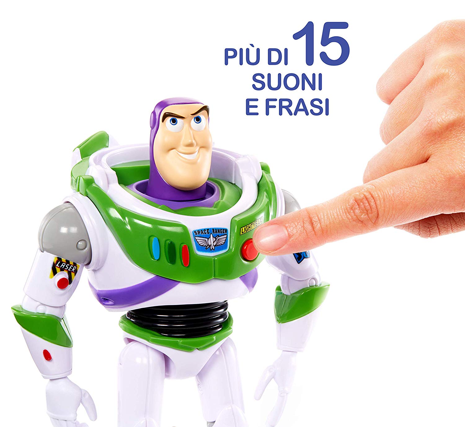 Buzz Lightyear parlante 18 cm