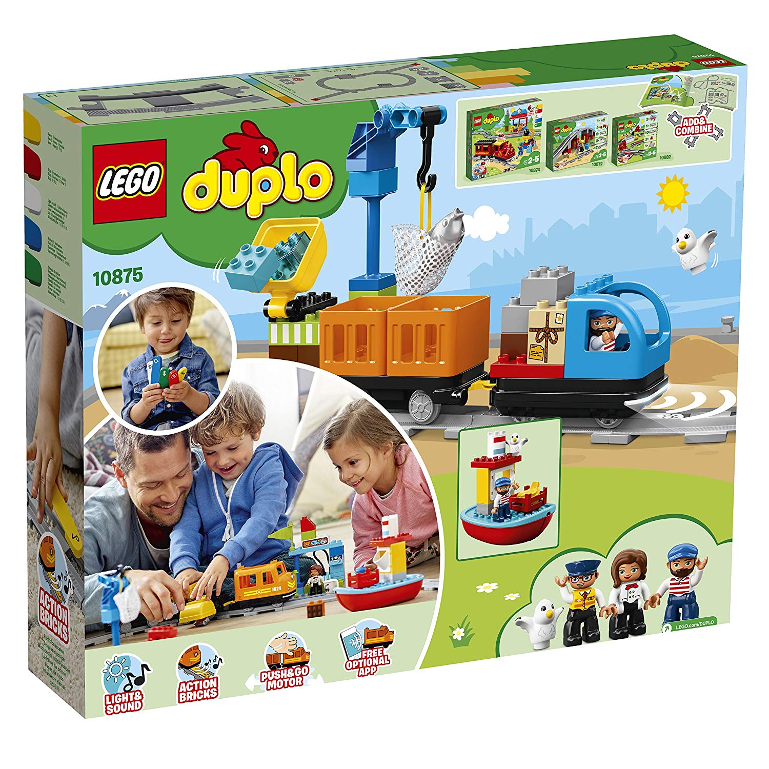 DUPLO® Il grande treno merci