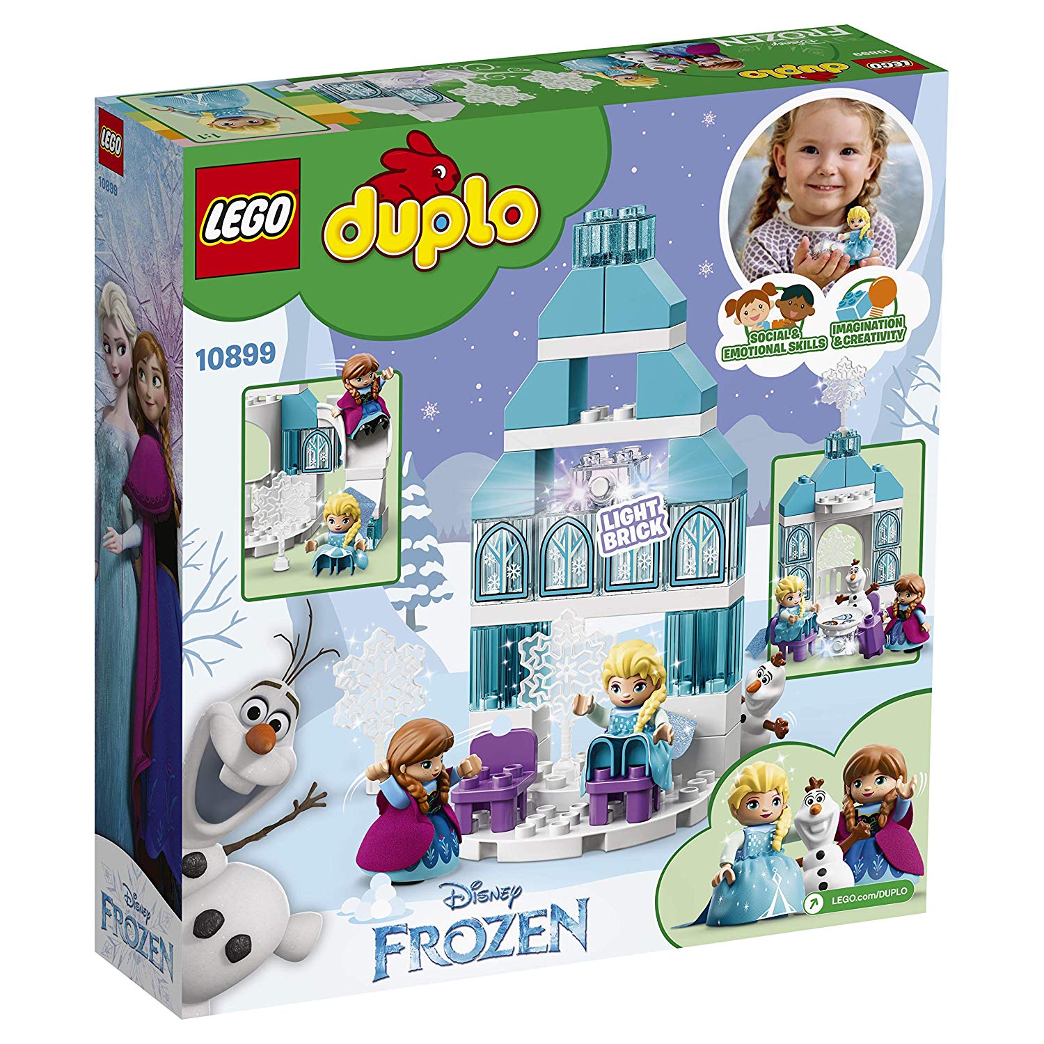 DUPLO® Il Castello di ghiaccio di Frozen