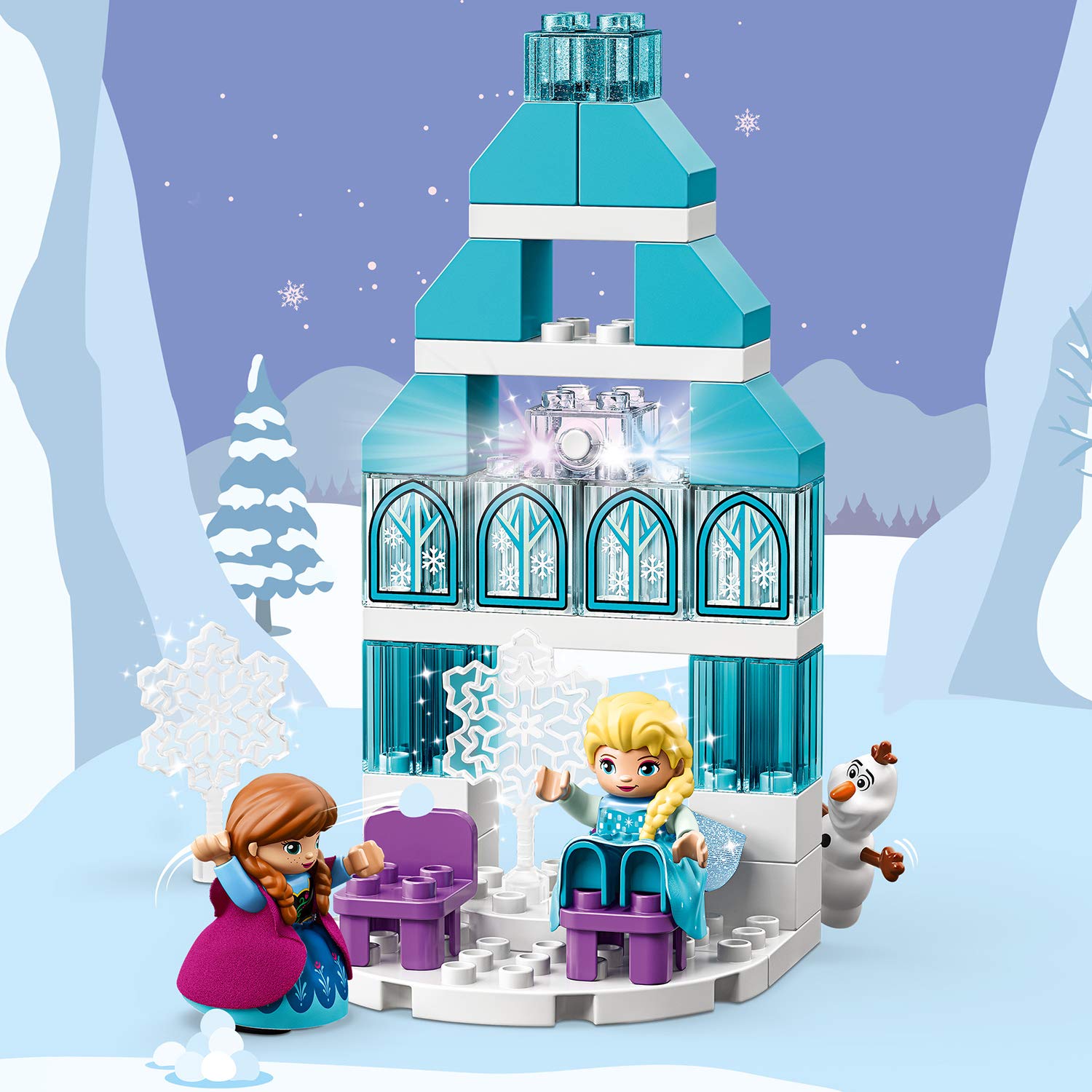 DUPLO® Il Castello di ghiaccio di Frozen