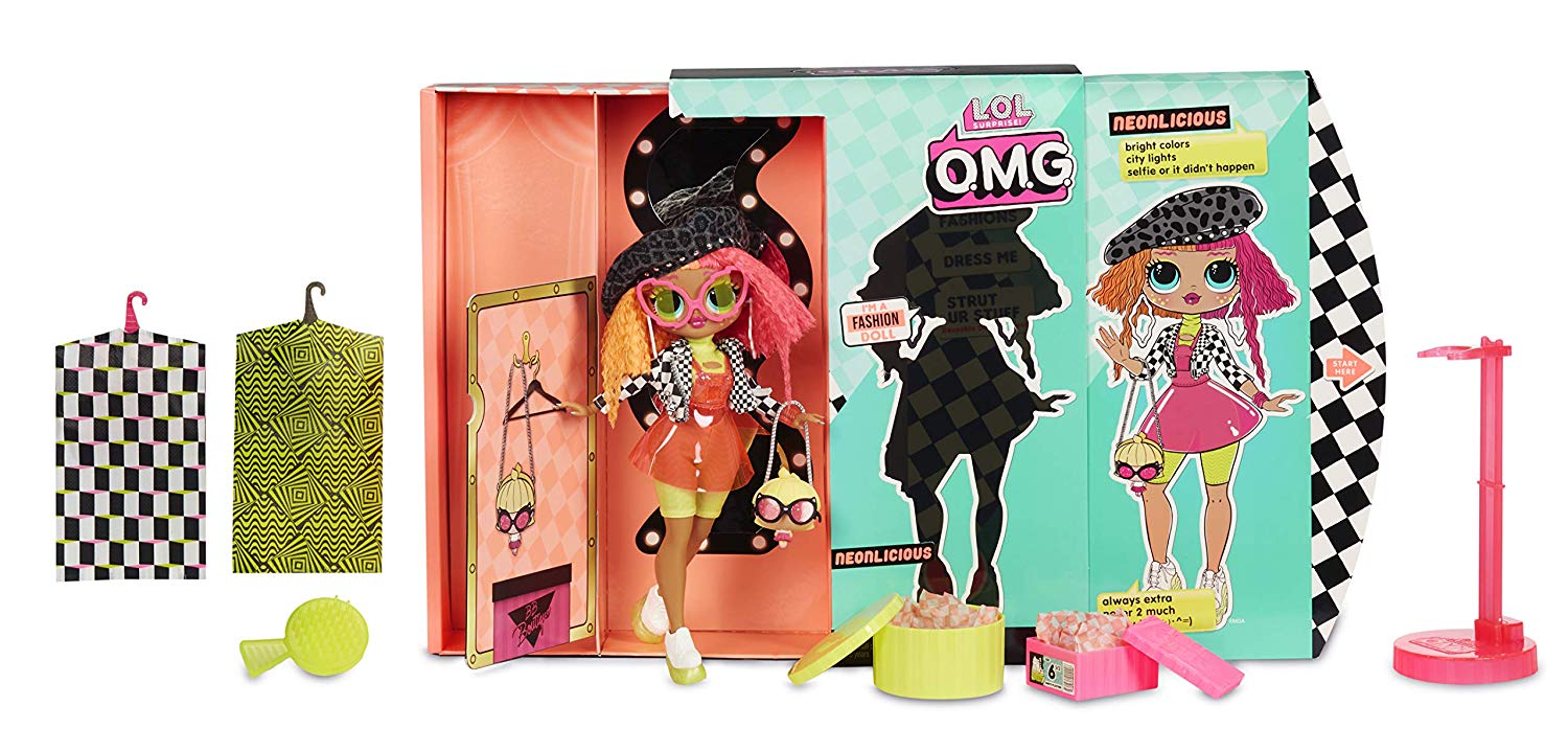 Lol Surprise top secret O.M.G. Neonlicious fashion doll