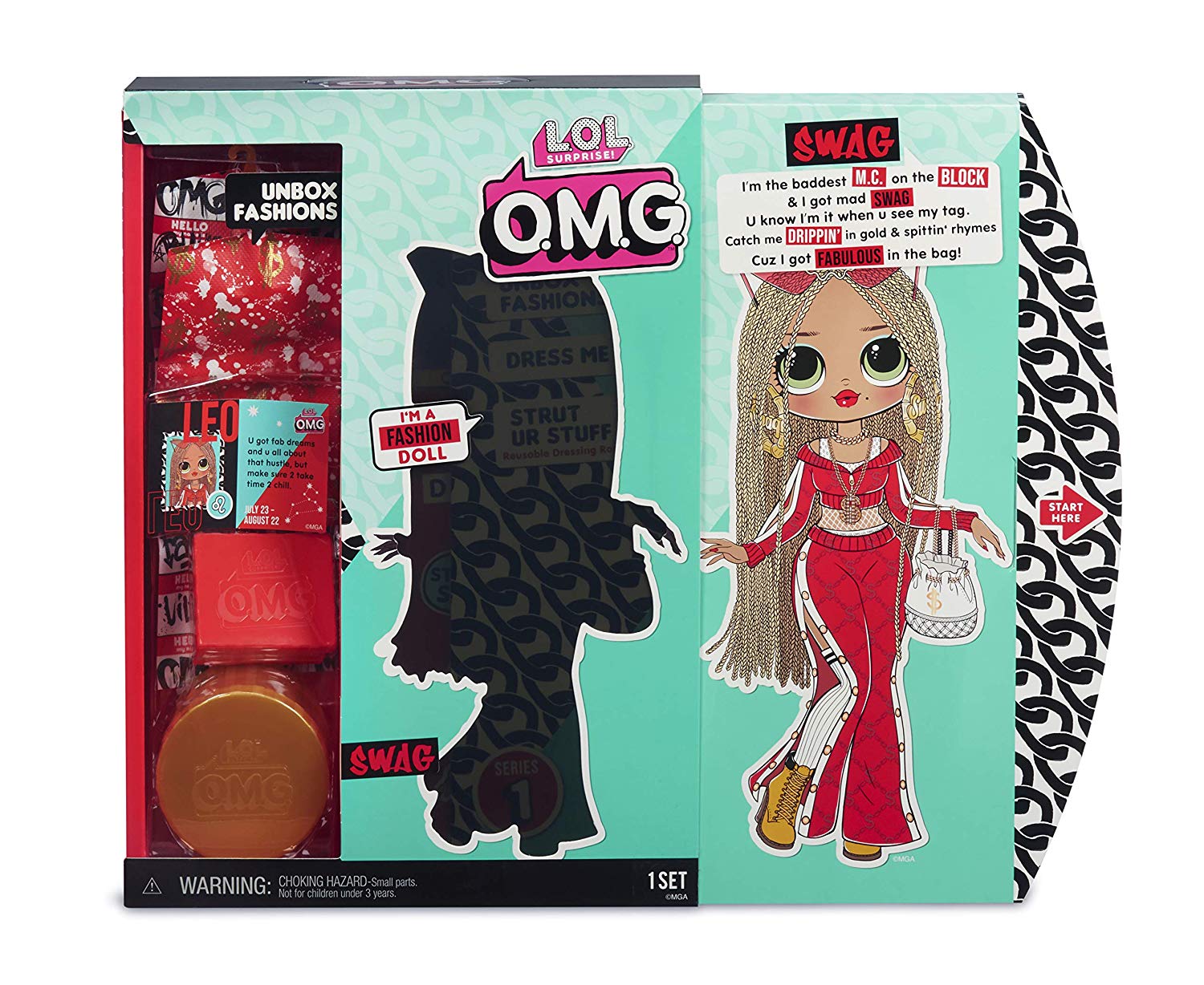 Lol Surprise top secret O.M.G. Swag fashion doll