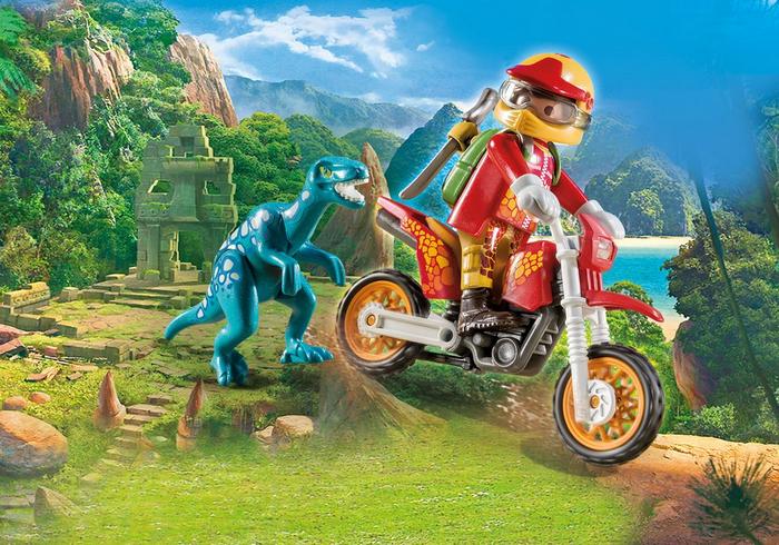 Moto da cross e Raptor